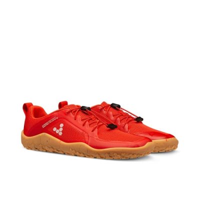 Vivobarefoot Primus Trail II - Sneakers Oranje Junioren - ZPS438705